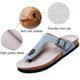 thumbnail image 2 of Xishao Hombre Mujer Zuecos Sandalias Unisex Adulto Chanclas Vestir Punta Descubierta Corcho Zapatillas Playa Verano Casa Zapatos…… Xishao ropa, 2 of 2