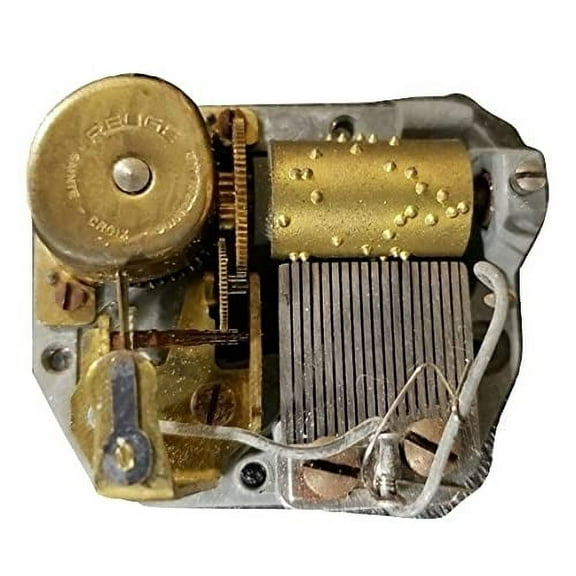 Reuge Swiss 18 note Musical Movement Mechanism Playing Love Me Tender