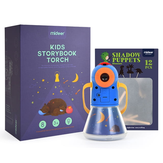 Luz Del Proyector De La Antorcha Mini proyector educativo Antorcha Juguetes iluminados para niños Los niños desarrollan el juego Tmvgtek libre de BPA