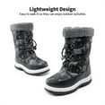 thumbnail image 2 of DREAM PAIRS Boys Snow Boots Camouflage Slip Resistant Faux Fur Lined Winter Shoes for Little/Big Kid, 2 of 6