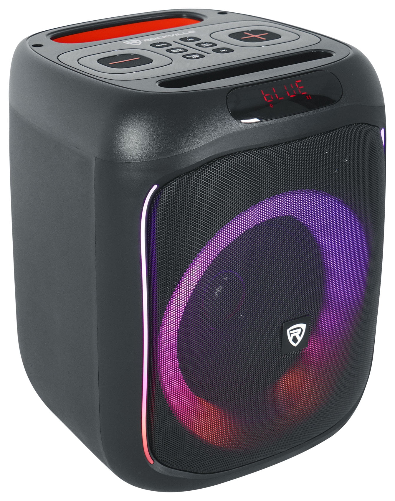 2 Rockville ROCKBOX PRO V2 6.5" 150w Portable Bluetooth Speakers w/Wireless Link