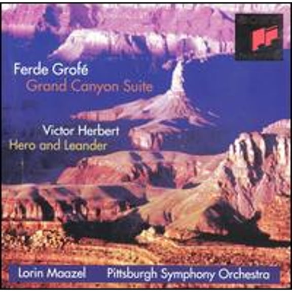 Pre-Owned Ferde Grofé: Grand Canyon Suite; Victor Herbert: Hero and Leander (CD 0074645249124) by Andres Cardenes (violin), Patricia Prattis Jennings (celeste), Pittsburgh Symphony Orchestra, Lorin Ma