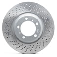 thumbnail image 2 of Front Left Dynamic Friction Company Hi-Carbon Alloy Brake Rotor (1) 920-02040D For 2002-2008 Porsche 911, 2 of 2