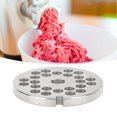 thumbnail image 3 of Meat Grinder Plate Disc Blade, Sharpness Blade Stainless Steel Food Grinding Blade 2pcs  for Hand Meat Grinder, 3 of 8