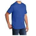 thumbnail image 4 of Mens Core Cotton Male T-Shirts True Royal XL, 4 of 5