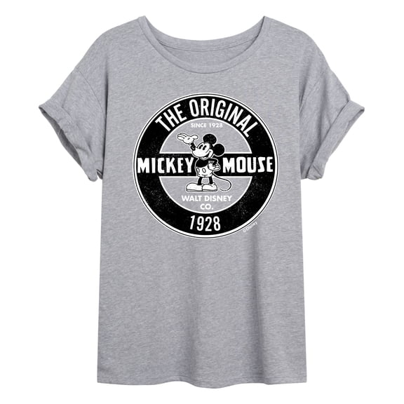 Mickey & Friends - Mickey Mouse Original Badge - Women's Oversized T-Shirt