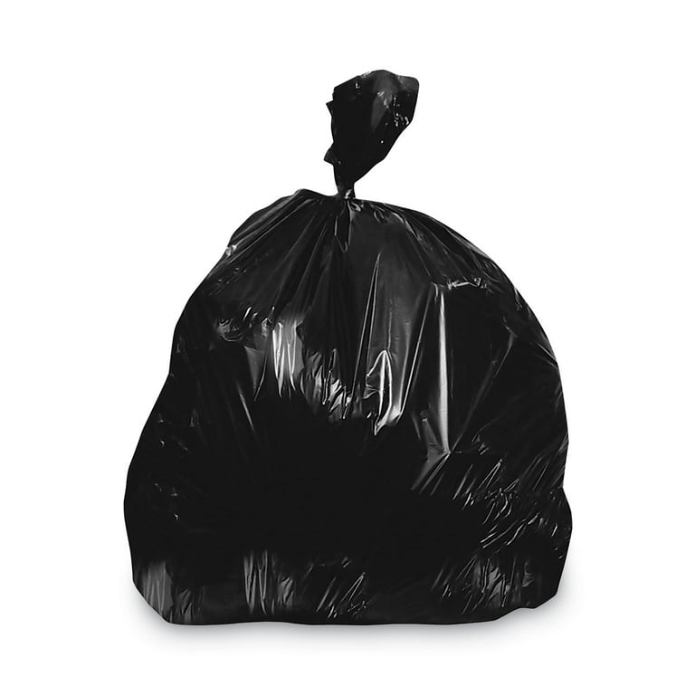 Linear Low-Density Can Liners, 90-96 gal, 2 mil, 57 x 75, Black, 50/Carton Linear Low-Density Can Liners, 90-96 gal, 2 mil, 57 x 75, Black, 50/Carton