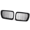 thumbnail image 1 of 2Pcs Brillant Noir Capot Grille de Rein de Course Calandre Remplacement pour 3-Série E36 1997-1999, 1 of 1