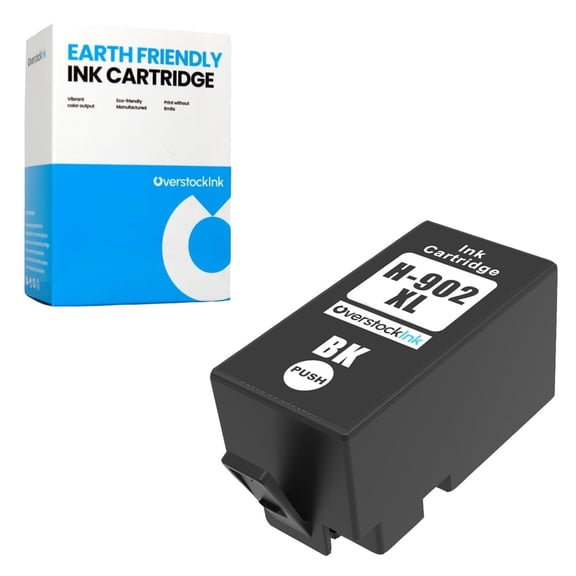 OverstockInk 902XL Black Ink Cartridge Compatible for HP 902 902XL for OfficeJet 6950 (1 Black)