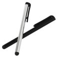 thumbnail image 1 of 2 X Universal Stylus Pens for iPad/Itouch/Iphone/Touchscreen devices! 2x Pens, 1 Silver 1 Black, 1 of 5