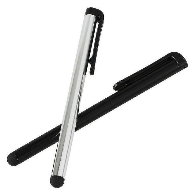 2 X Universal Stylus Pens for iPad/Itouch/Iphone/Touchscreen devices! 2x Pens, 1 Silver 1 Black