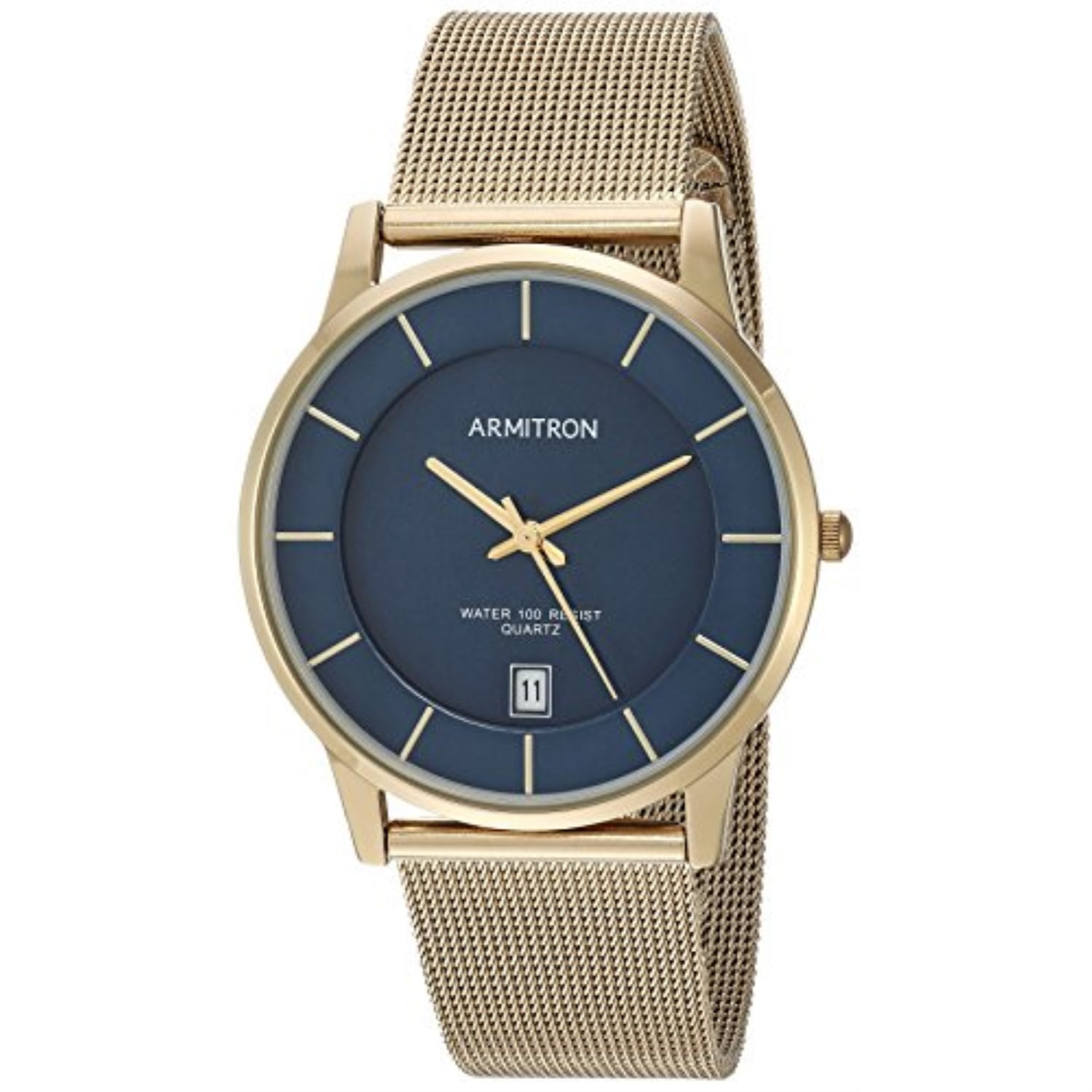 armitron mesh men's watch