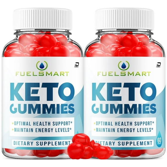(2Pack) Fuel Smart Keto ACV Gummies - FuelSmart Apple Cider Vinegar Gummy Supplement for Energy - Fuel Smart Keto Gummies Dietary Supplement (120 Gummies)