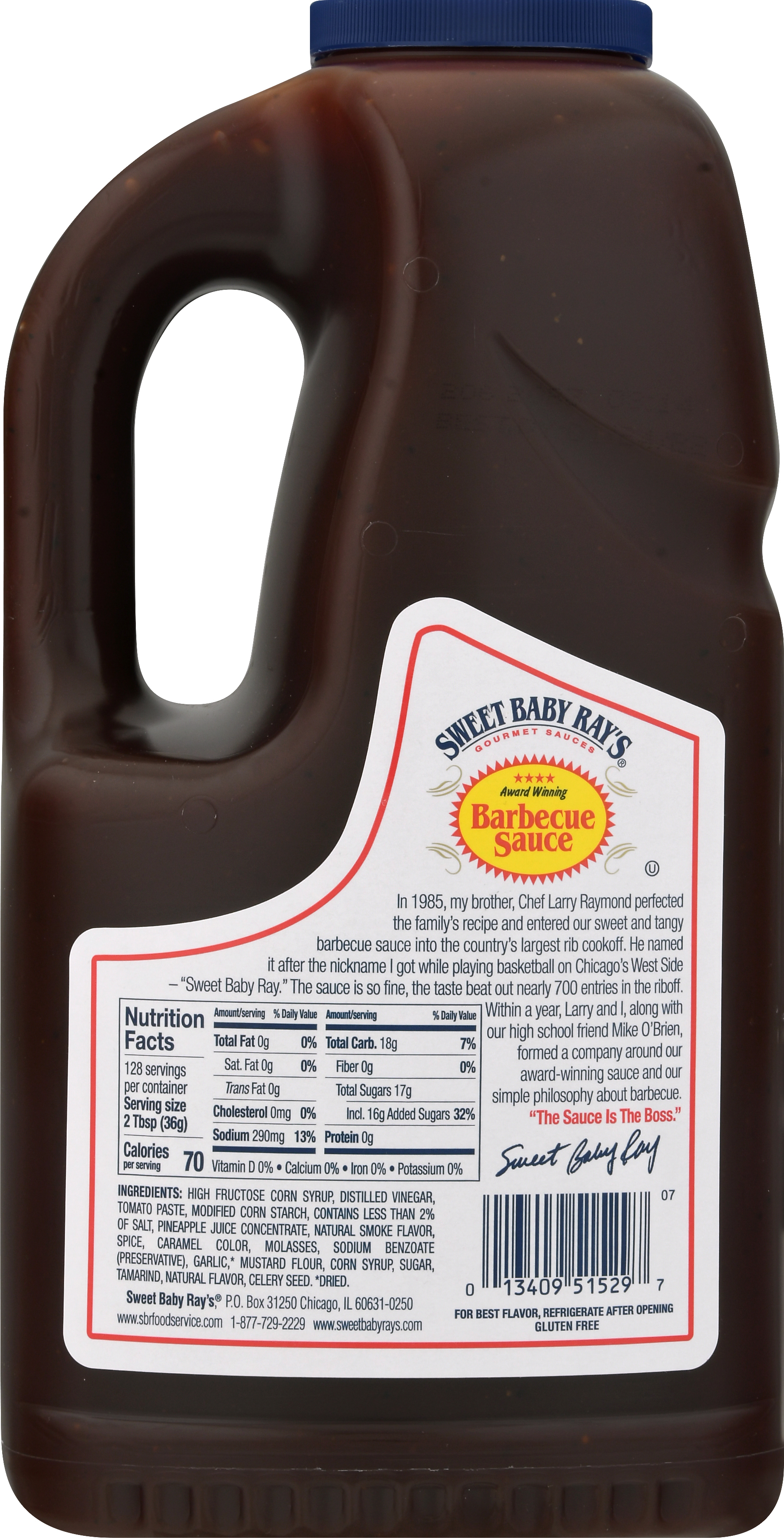 Sweet Baby Ray's Original Barbecue Sauce 1 gal - image 2 of 4