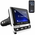 thumbnail image 1 of FM12B 1.44 pulgadas LCD Bluetooth Reproductor de MP3 para automóvil Manos libres Transmisor FM inalámbrico Adaptador de radio Cargador de automóvil USB Control remoto Speravity DZ4365-00B, 1 of 2