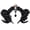 Style 3, variant on Vjnyvs Handmade Sheep Horn Headband Hairband Accessory Demon Evil Gothic Rose Headwear Prop Lolita Hairband for Party Halloween