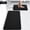 Black, variant on Hengbo Memory Foam Bathroom Rug Set 2 Piece 16 x 24 and 20 x 32 inch Bathroom Mats and Rugs Sets for Washroom Toilet Gray