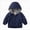 Y130-Navy, variant on Toddler Boys Windbreaker Casual Outerwear Kids Lightweight Zip Hooded Jacket Baby Cute Coat,Windbreaker Jacket Toddler 3-4 Years