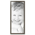 thumbnail image 2 of ArtToFrames 20" x 49" Muted Silver Picture Frame, 20x49 inch Silver Wood Poster Frame (WOM-4626),  Pack, 2 of 5