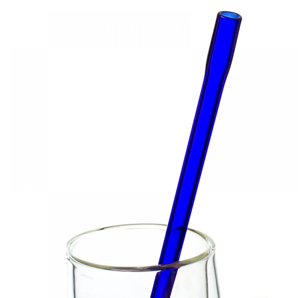 Pyrex Glass Straw Colored Straw High Borosilicate Glass Straw
