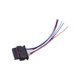 thumbnail image 4 of 6 Pin For Fiat 500X 2016-2022 Rear Tail Light Rear light Plug Prewired Connector Car light Link Line Black G8B8, 4 of 5