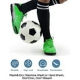 thumbnail image 2 of 2 Pair Kids Football Socks for 5-12 Years Old Breathable Sports Training Soccer Socks Girls and Boys, 2 of 7