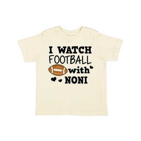 

Inktastic I Watch Football with My Noni Gift Toddler Boy Girl T-Shirt