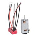 thumbnail image 2 of Motor ESC Kit Brushless Motor ESC Electric Metal High Purity Copper 1/28 Rc Car For 1/32 Rc Car  Color 7500KV, 2 of 8
