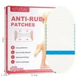 thumbnail image 3 of YFYDS Thigh Anti Wear Patch, Invisible Transparent and Traceless High Elastic Leg Protection Patch for Friction Prevention, 18PCS for Chafing Prevention Clearance Sales Today Deals Prime, 3 of 9