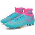 thumbnail image 5 of Zapatos de fútbol al aire libre para hombres, tacos de fútbol de Turf de tobillo de alta calidad, calzado deportivo de entrenamiento de hierba de tendencia ultraligero, zapatillas FG/TF, 5 of 5
