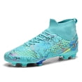 thumbnail image 2 of Zapatos de fútbol profesionales para hombre, botas de fútbol antideslizantes, ultraligeras, con picos largos, Unisex, TF/FG, 2 of 5