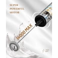 thumbnail image 4 of Espumador de leche recargable INFOOD con 2 batidores de 2 velocidades, color plateado, 4 of 8