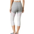 thumbnail image 2 of Calvin Klein Womens High Waist Heather Blocked Crop Legging, 2 of 2