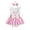 White, variant on Duqingm Baby Girl 1st Birthday Outfit One Year Old Romper Dress Lace Ruffle Sleeveless Bodysuit Headband Cake Smash Photo Shoot(Red,6-12 Months)