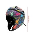 thumbnail image 2 of Xihbxyly Casco Deportivo para Adultos, Material Eva, Almohadillas Interiores Extraíbles y Lavables, Ajuste de 360°, 12 Ventilaciones para Refrigeración, Ciclismo, Fútbol y Otros Deportes, Talla Única, 2 of 3