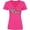 Hot Pink, variant on Kickin' It Old School with Weathered Retro Stripe Women's V-Neck T-Shirt