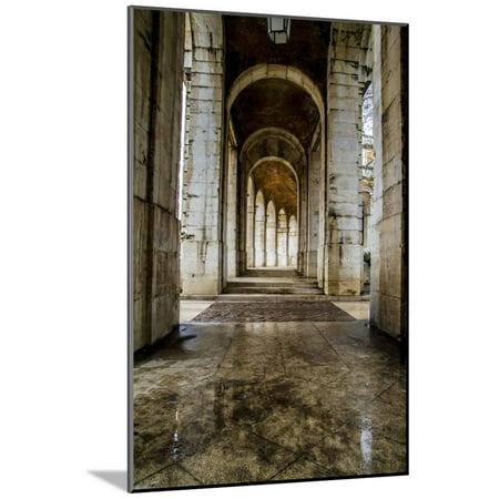 San Antonio Sites Church of San Antonio. Palace of Aranjuez, Madrid, Spain.World Heritage Site by UNESCO in 2001 Wood Mounted Print Wall Art By outsiderzone ()