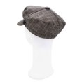 thumbnail image 4 of Women's Glen Plaid Houndstooth Print Newsboy Cap Visor Gatsby Cabbie Hat, 4 of 5