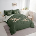 thumbnail image 3 of Feelyou Camouflage Duck Twin Bedding Sets 7-Piece, Jungle Wildlife Bedding Comforter Set, 3 of 8