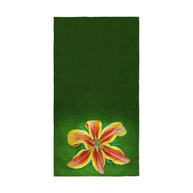 Betsy Drake BT702 Serviette de Plage Jaune Lys