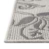 thumbnail image 6 of Unique Loom Outdoor Botanical Collection Area Rug - Floral (6' 1" Square Gray/Silver), 6 of 8