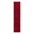 thumbnail image 3 of Unique Loom Infinity Shag Collection Area Rug - Jinko (2' 7" x 13' 1" Runner Merlot), 3 of 6