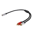 thumbnail image 3 of uds Cable RCA de 3,5mm hembra a 2RCA Audio estéreo Y Cable divisor de 30cm de longitud para Tablet PC, 3 of 7