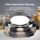 thumbnail image 4 of 20 Pot Pan Protectors, 5 Sizes of Gray Felt Pan and Pan Separator Pads, Non-Slip Pan Divider Pads, 4 of 5