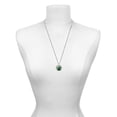 thumbnail image 2 of Delight Jewelry Silver-tone Large Green Paw - Class of 2026 Affirmation Ring Necklace, 23", 2 of 4