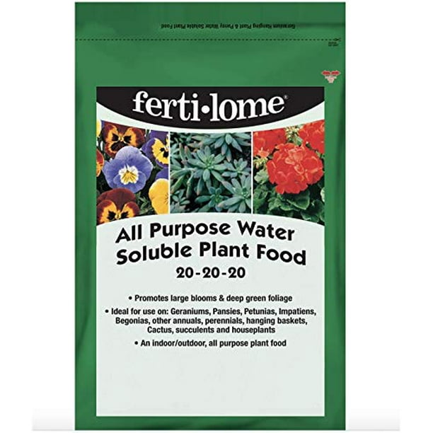 Fertilome 11722 All Purpose 202020 Water Soluble Plant Food 3 lbs