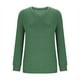 thumbnail image 5 of Sudadera con capucha extragrande,Camiseta de manga larga con cuello en V para mujer, corte holgado e informal, poliéster suave, cómoda para uso diario, sopatenor, 5 of 7