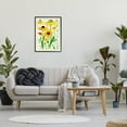 thumbnail image 3 of Stupell Industries Vintage Yellow Daisies Botanical & Floral Painting Black Framed Art Print Wall Art, 24 x 30, 3 of 9
