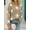 Khaki, variant on Angel Wings Star Round Neck Dropped Shoulder Sweater