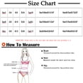 thumbnail image 3 of DPTALR Women Bikini Solid Splicing Two-piece Swimwear Swimsuit Beachwear Set, 3 of 8